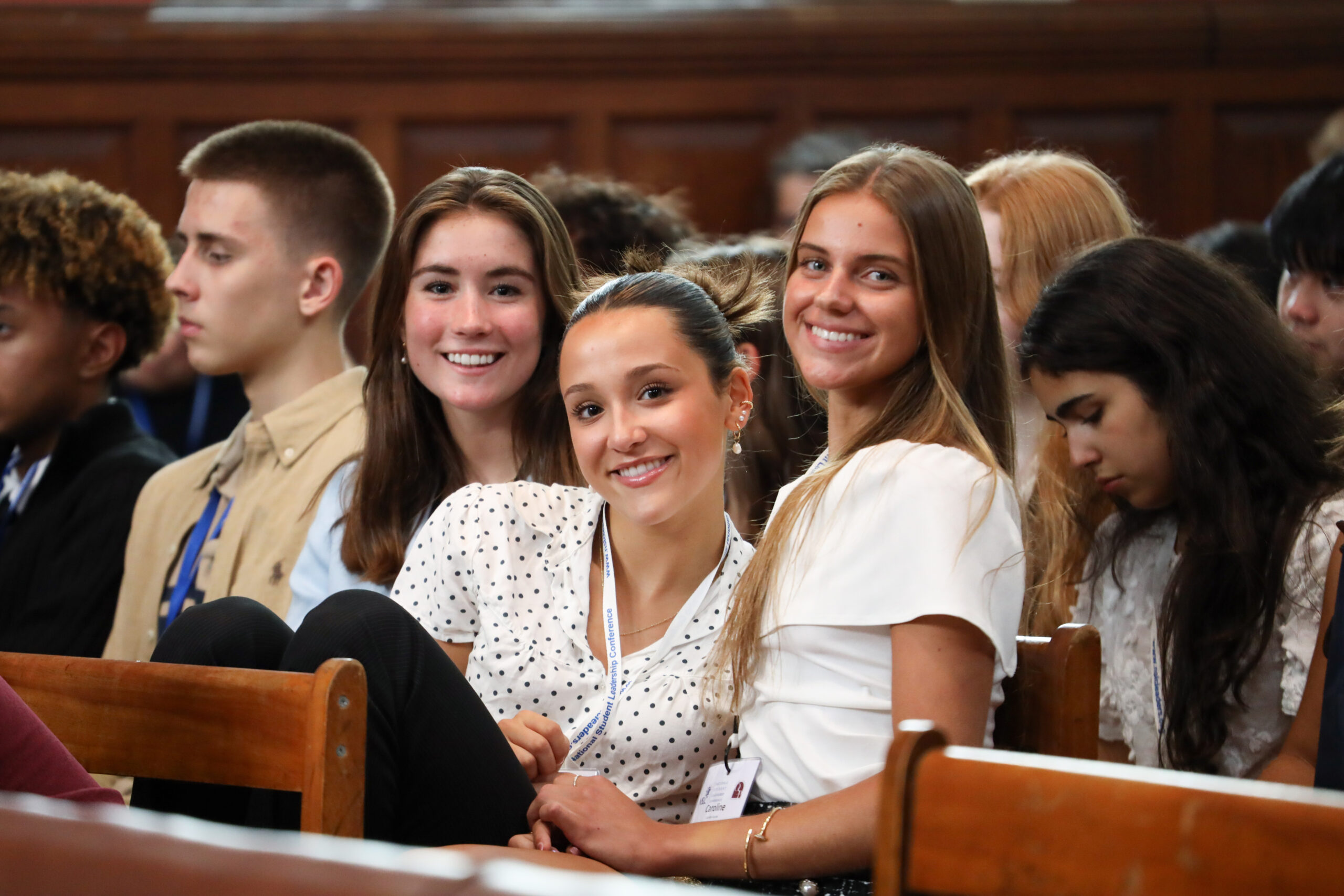 Students at Oxford Union