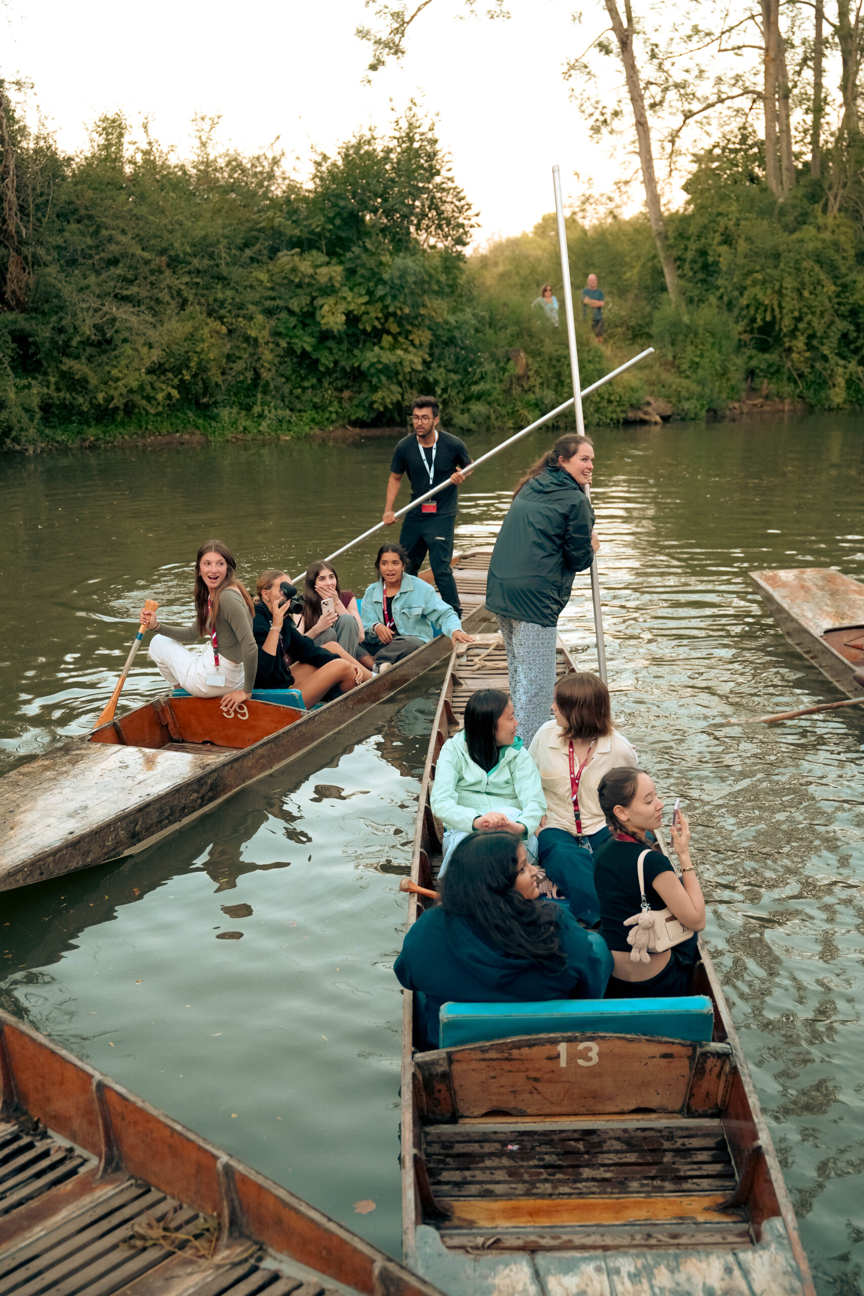 Punting on the River Cherwell